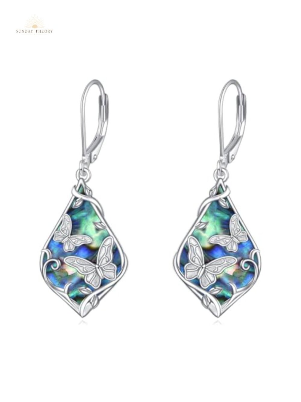 Sterling Silver Animal Dangle Earrings Owl Bee Butterfly Dragonfly Gift